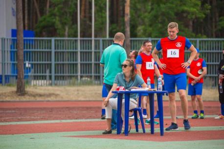“Vizovets” team participating in NLMK Group Corporate games